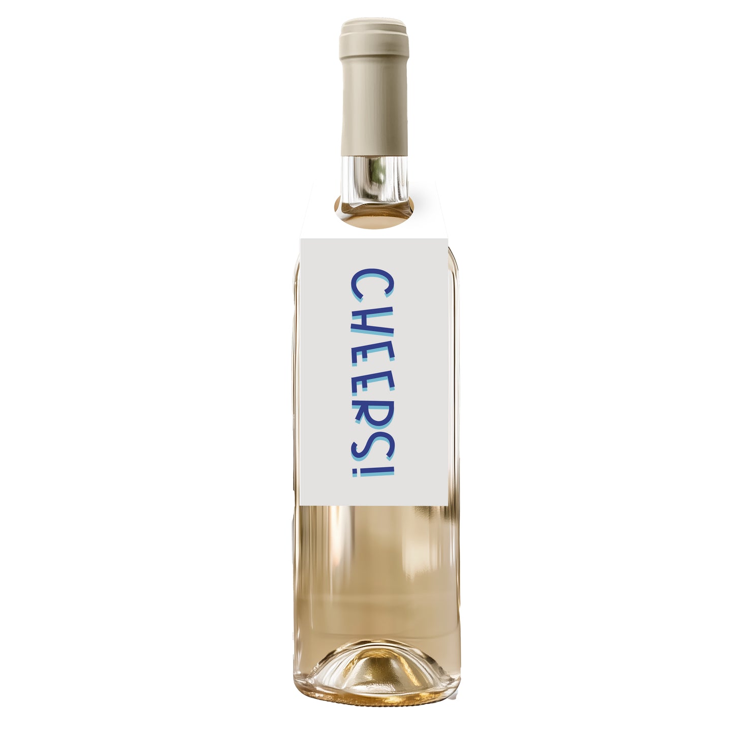 Cheers Wine Tag