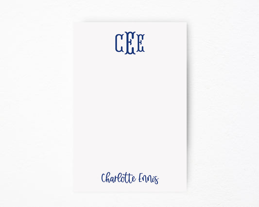 Monogram Notepad