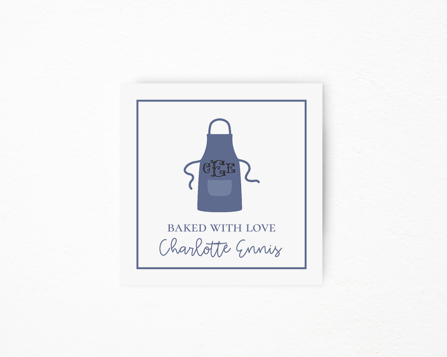 Blue Apron Square Tag
