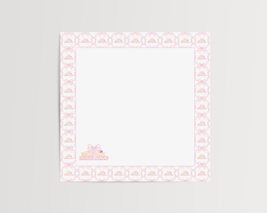Schoolbooks Pink Notepad